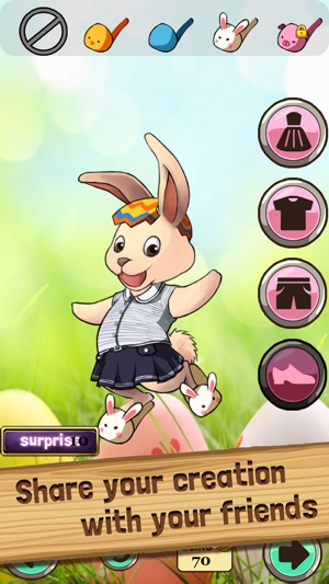 Easter Bunny Dress Up - Rabbit Egg Boutique FREE App(圖4)-速報App