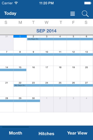Oilfield Calendar screenshot 3
