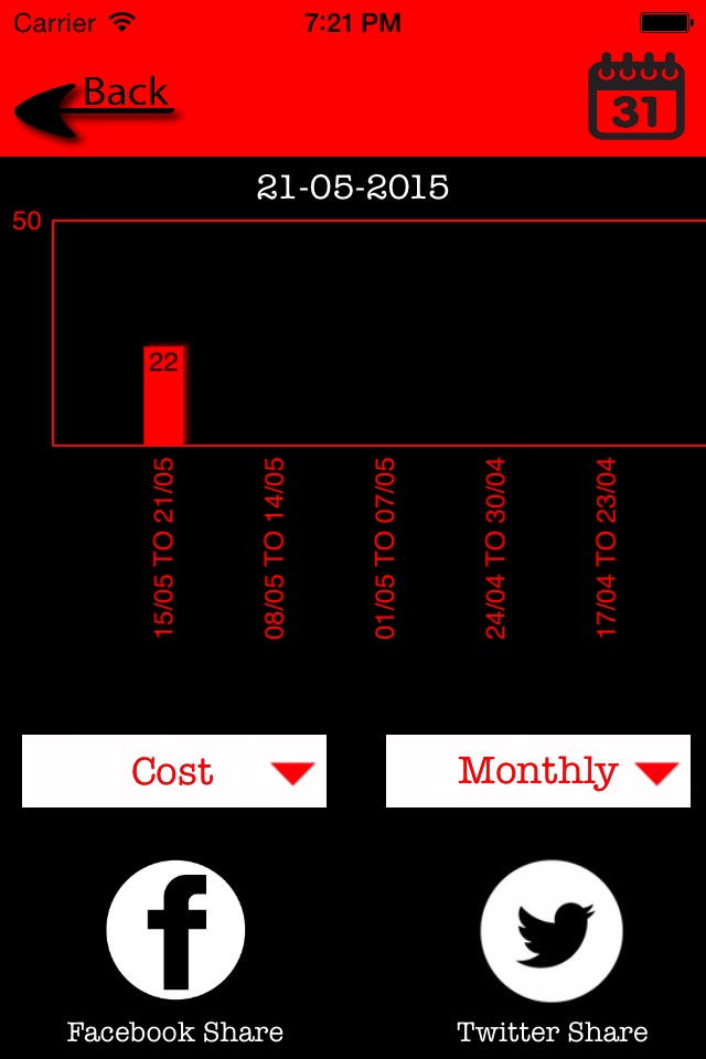 Cigarette Tracker App screenshot 3