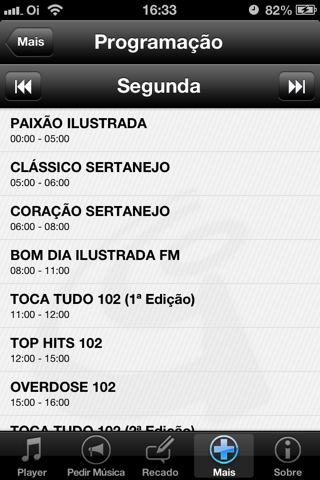Rádio Ilustrada FM screenshot 4