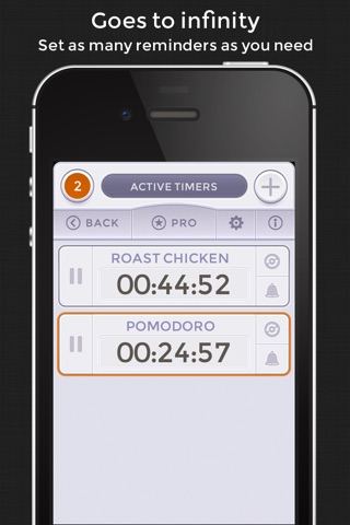 Clear Timer: Countdown Timer. Stopwatch. Life-Changer over Hours Minutes and Seconds. screenshot 4