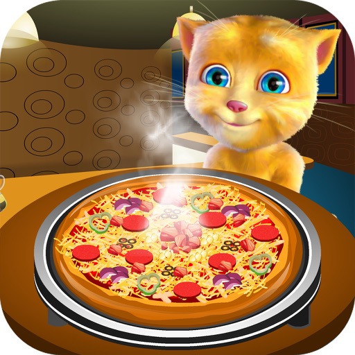 Pet Cooking Pizza Icon