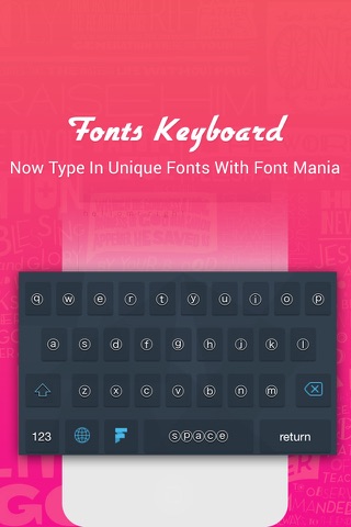 Font Mania - Better Emoji sticker Keyboard & Fonts screenshot 2