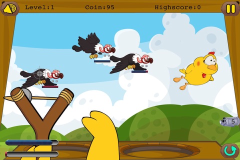 Chicken Runaway Challenge - Vulture Wrath Attack screenshot 3