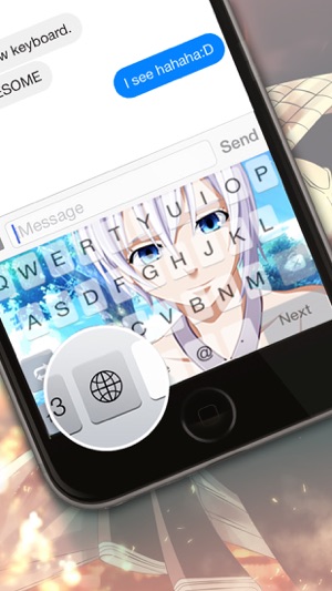 Custom Keyboard Cartoon Anime Manga : Color & Wallpaper Them(圖2)-速報App