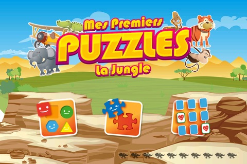 My first jigsaw Puzzles : Animals from jungle and savannah screenshot 4