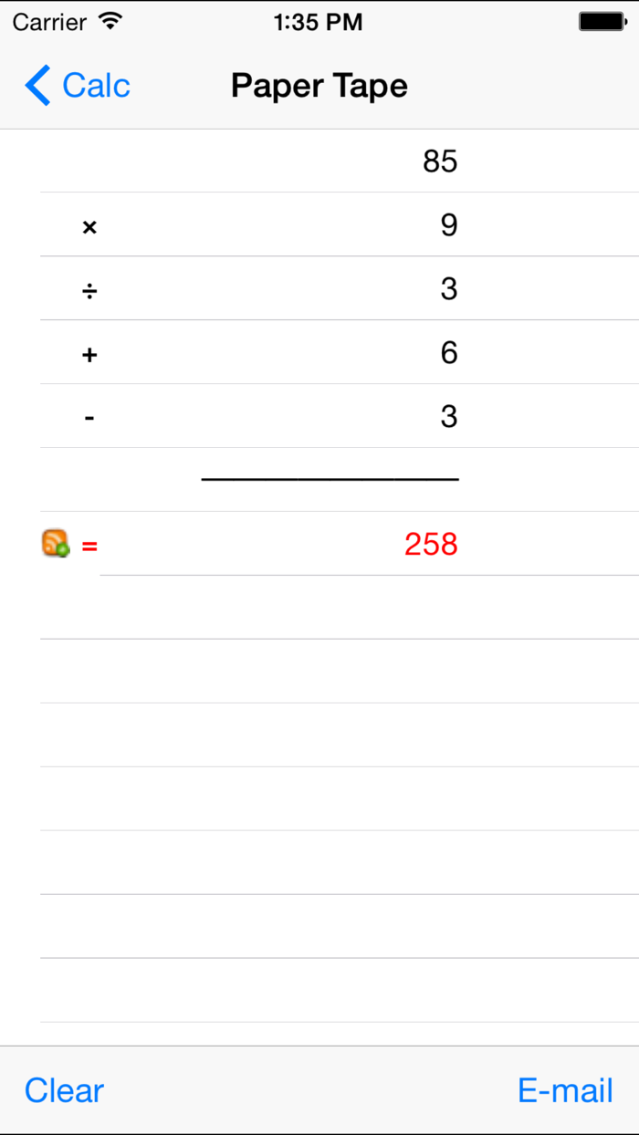 Calculator Elite Free - calcultor for ipad,iphone with smash hit formular display  paper tape