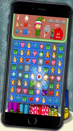 Elf’s christmas candies smash – Educational game for kids fr(圖2)-速報App