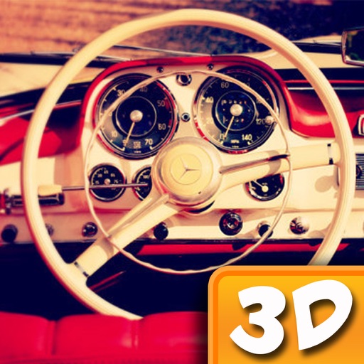 Real Vintage Drift 3D 2015: Car Racing Games for Boys iOS App