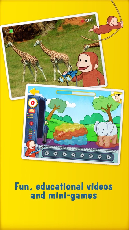 Curious George: Zoo Animals screenshot-3