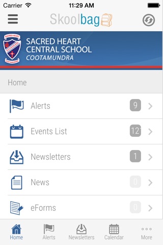 Sacred Heart Central School Cootamundra - Skoolbag screenshot 2