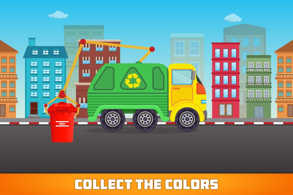 Colors Garbage Truck screenshot 3