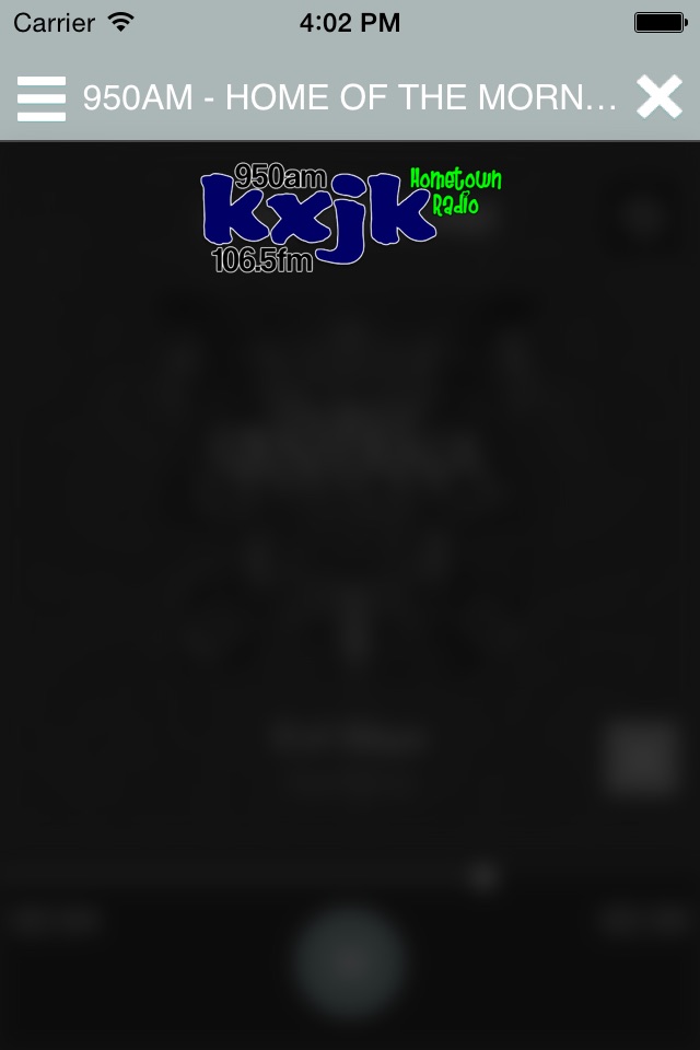 KXJK 950AM 106.5FM screenshot 3