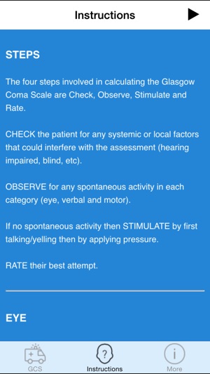 GCS 2015 - Glasgow Coma Scale Calculator(圖2)-速報App