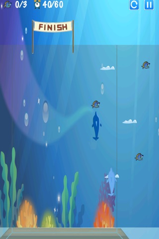 Dolphin Race - Fun Underwater Platform Climb Free screenshot 2
