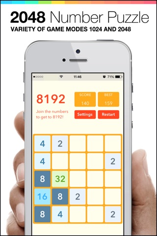 2048 Plus - Mobile Number Puzzle game screenshot 4