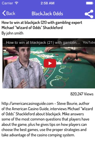 BlackJack Guide - Ultimate Video Guide screenshot 3