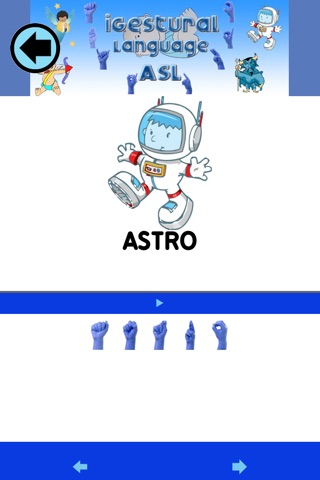 iGestural Language ASL screenshot 2