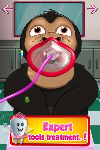 Little Animal Dentist – Baby friendly, free doctor surgery & animal hospital games screenshot 2