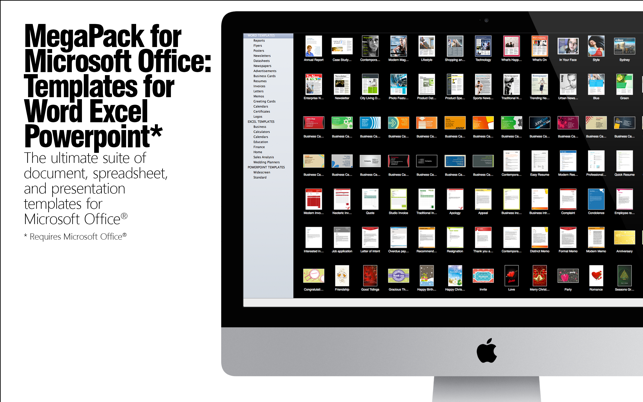 MegaPack for Microsoft Office: Templates