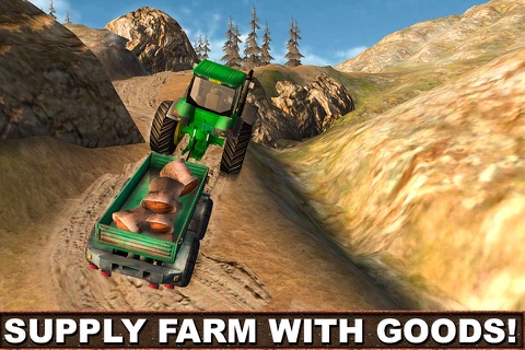 Farming Tractor Driver 3D screenshot 2