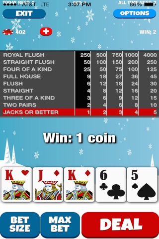 Santa's Poker Party screenshot 2