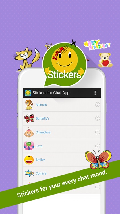 Free Stickers for Chat  App