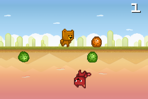 Red Fox & Honey Bear Hop Across Forest and Desert screenshot 3