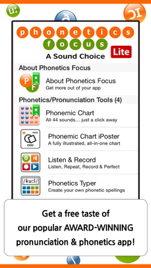 Phonetics Focus Lite(圖1)-速報App