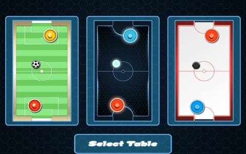 Glow Air Hockey HD screenshot 4