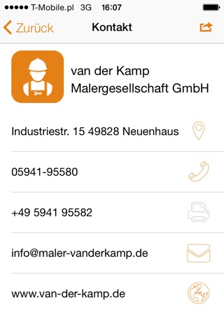 van der Kamp Malergesellschaft screenshot 4