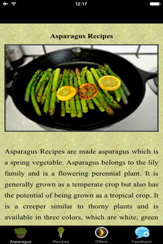 Asparagus Recipes - Chilli & Garlic screenshot 3