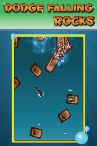 Mini Shark Attack - Avoid Great White and Eat Ocean Fish Simulator: FREE Arcade Game screenshot 3