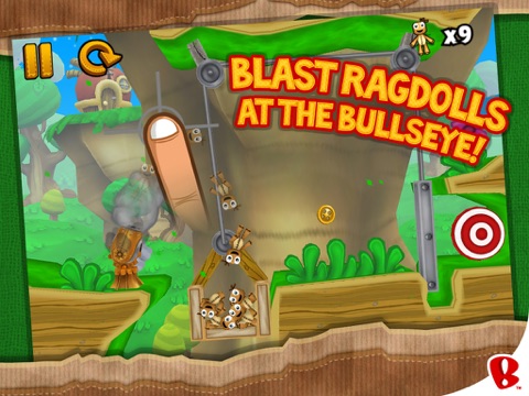 Ragdoll Blaster 3: Deluxe HD screenshot 2