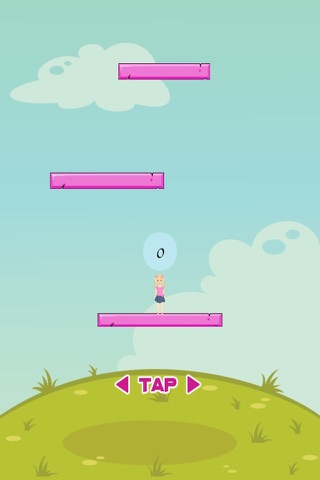 Hop Hop Little Girl Mania - Speed Jump Survival Game screenshot 2