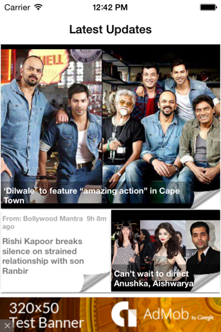 Bollywood Bytes screenshot 3