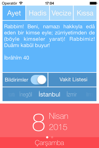 İrfan Takvimleri screenshot 3