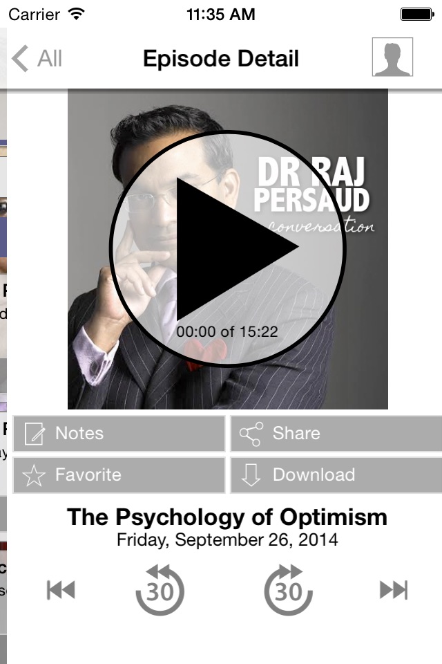 Dr Raj Persaud in conversation screenshot 2