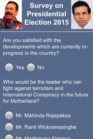 Campaign Survey screenshot 2