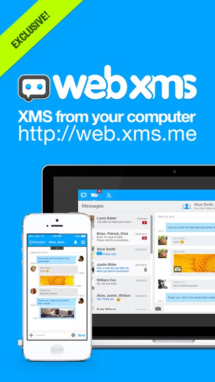 XMS - Unlimited messaging. screenshot-4
