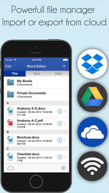iWord Processor for Microsoft Office + PDF Professional screenshot-4