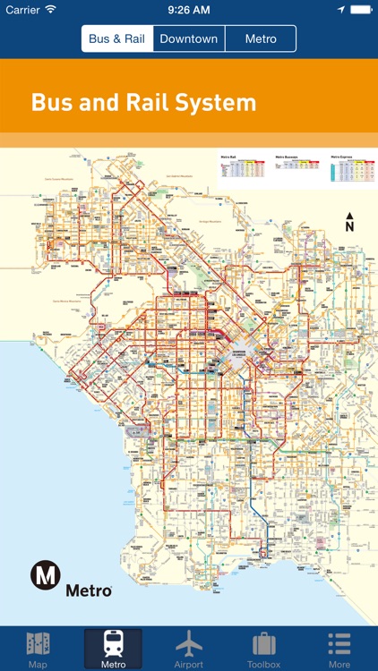 Los Angeles Offline Map - City Metro Airport