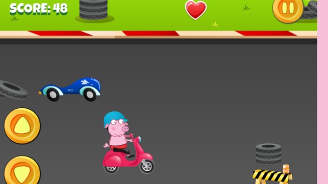 Piggy Pig Bike Adventure(圖2)-速報App