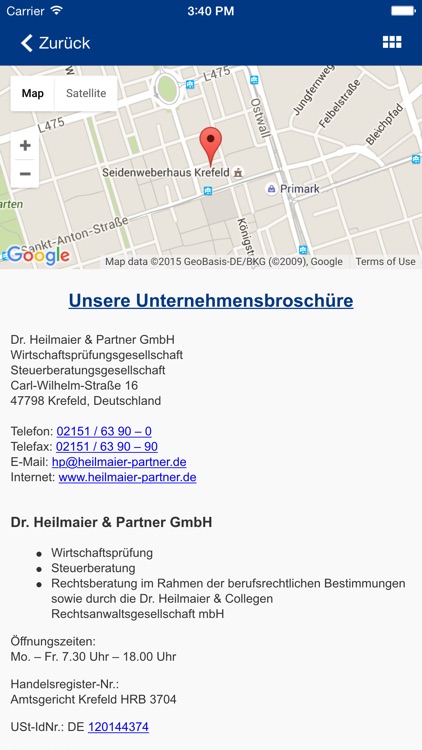 Steuer-App Dr. Heilmaier & Partner screenshot-3