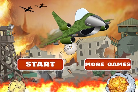 Aircraft Gunship Assault Nation - Ace Jet Fighter Strikes Shoot Down Free screenshot 3