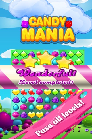 Candy Star-The Candies Match 3 Puzzle Game For Girls & Kids screenshot 4