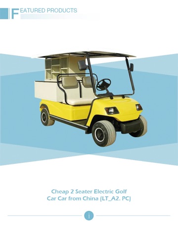 LVTONG Electric Golf Car HD screenshot 4