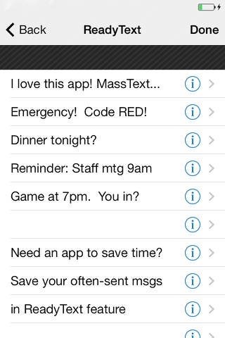 Mass Text Message Basic screenshot 3