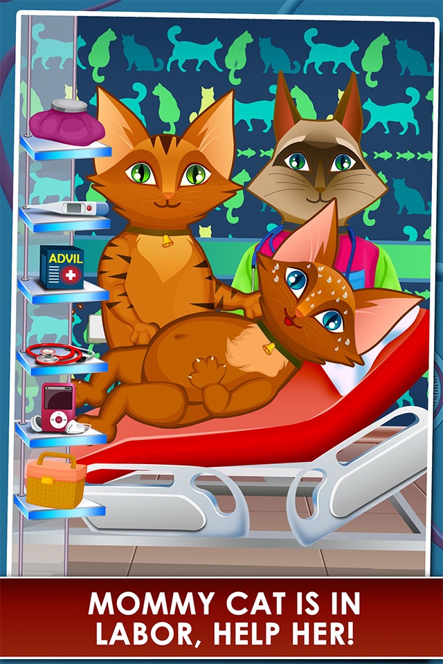 Pet Mommy's New Baby Doctor Salon - Newborn Spa Games for Kids! screenshot 2