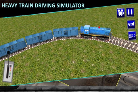 Heavy Train Driving Simulator - 3D Engine Parking screenshot 3